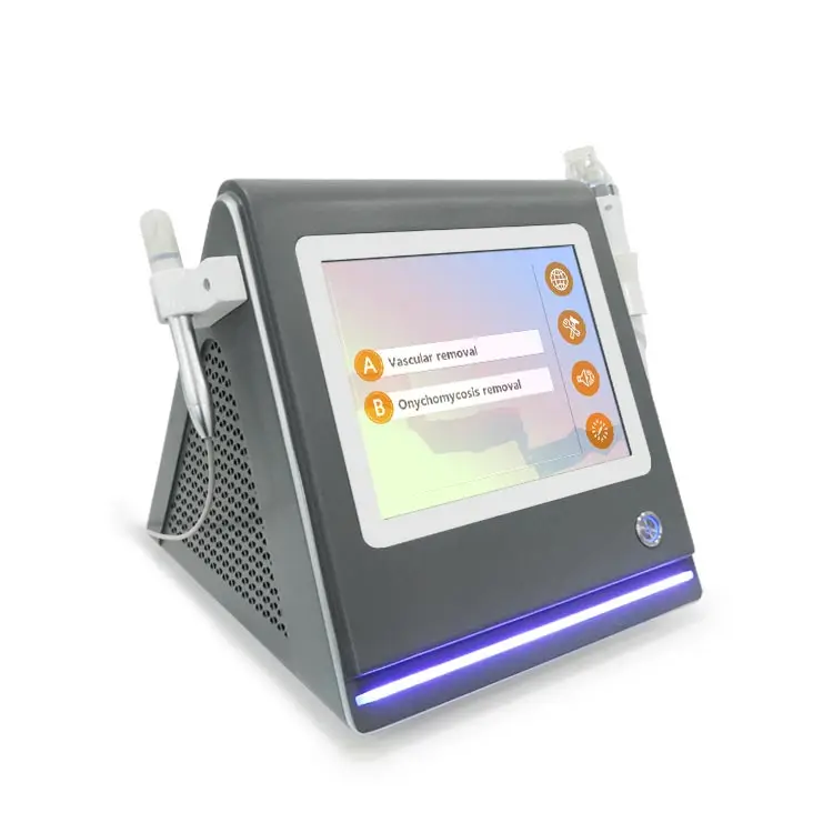 2in1 combination machine 980nm diode laser spider vein removal fractional rf microneedle