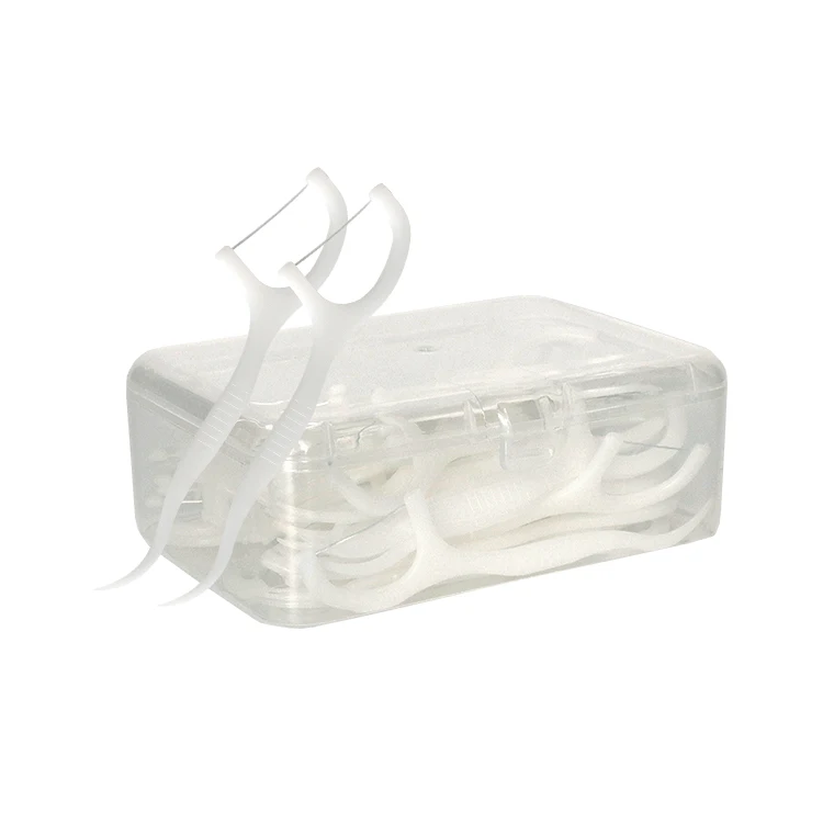50Pcs Tooth Pick Floss Picks Dental Tooth Floss Dental Flosser For Home Use