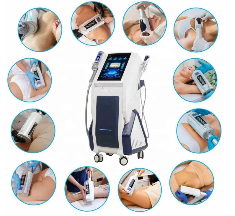 2022 Newest Fat Removal Inner Ball Roller Massage Cellulite Removal Body Shape Sculpting Vacuum Cavitation Slimming Machine