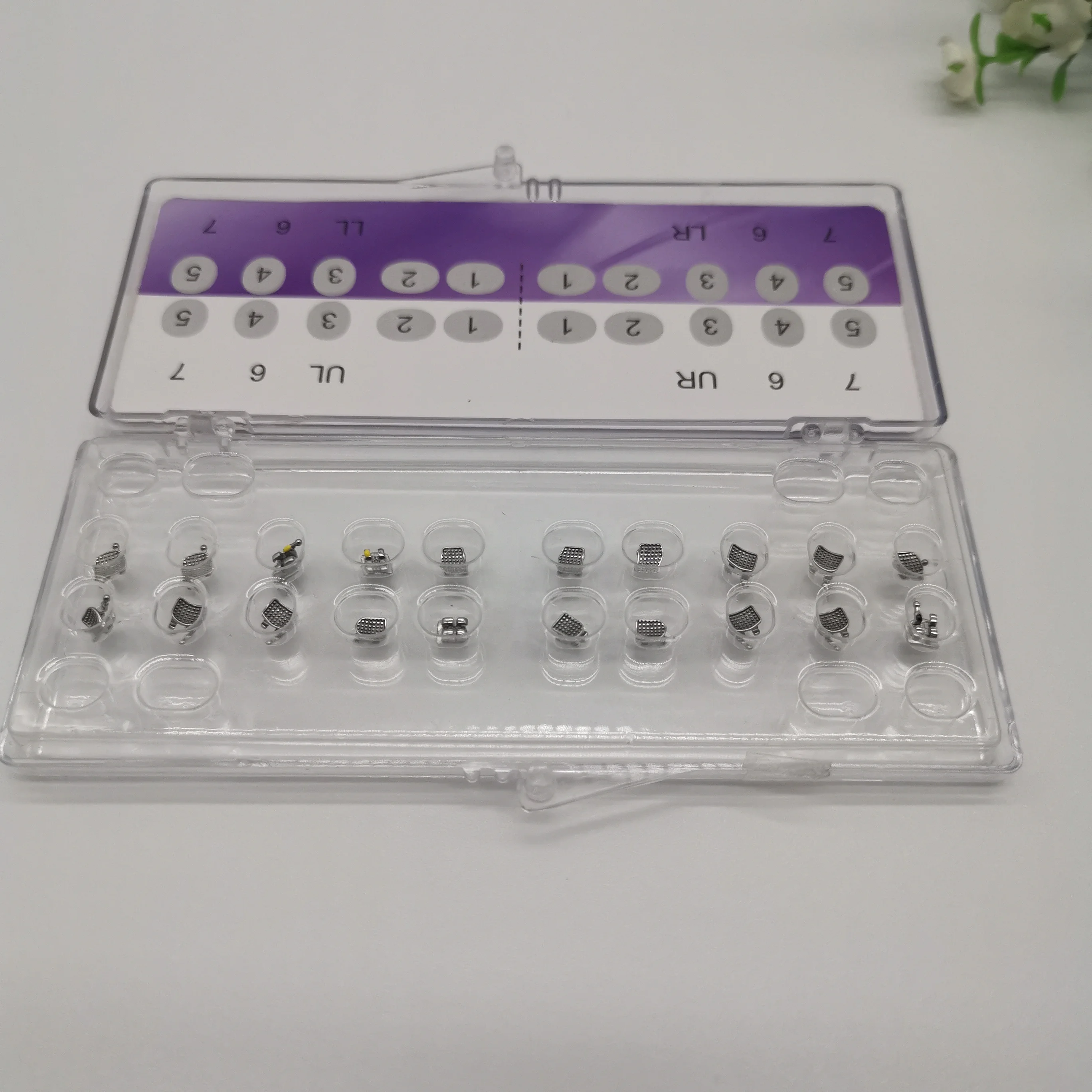 
Orthodontic Dental MIM Monoblock Roth 022 Metal Brackets Orthodontic Braces 