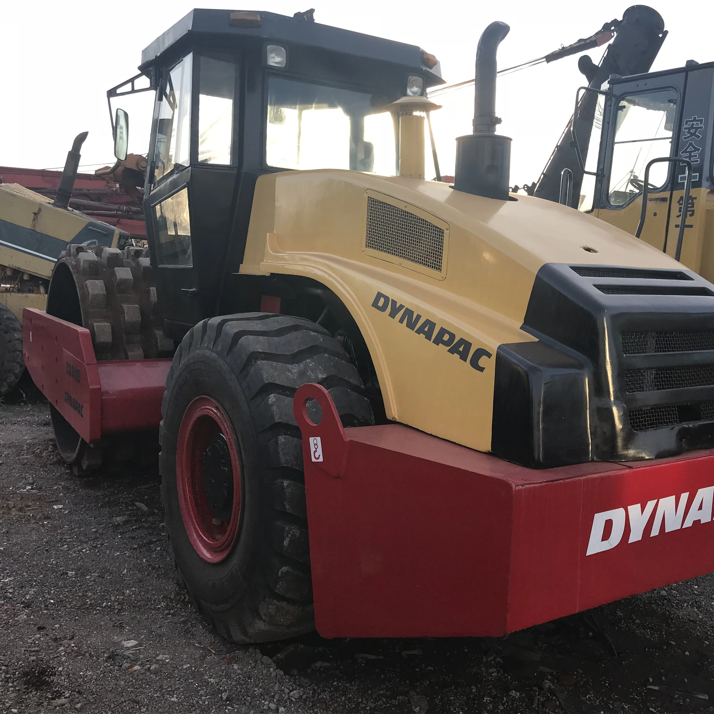  Dynapac CA602D mini bomag Вибрационный rc высокопроизводительный стальной барабан дорожный уплотнитель по низкой