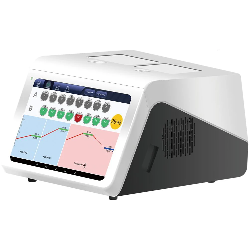 Высокое качество Быстрая OP-qPCR1600C флуоресцентный количественный ПЦР инструмент в реального времени с системой андроида