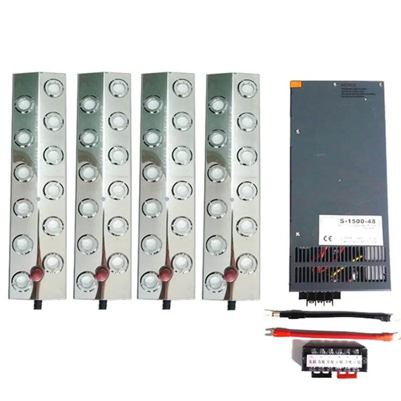 DC 48V 5000ML/H 10 Head Ultrasonic Atomizer Industrial Humidifier Ultrasonic Mist Maker Fogger With 110V 220V Power Supply