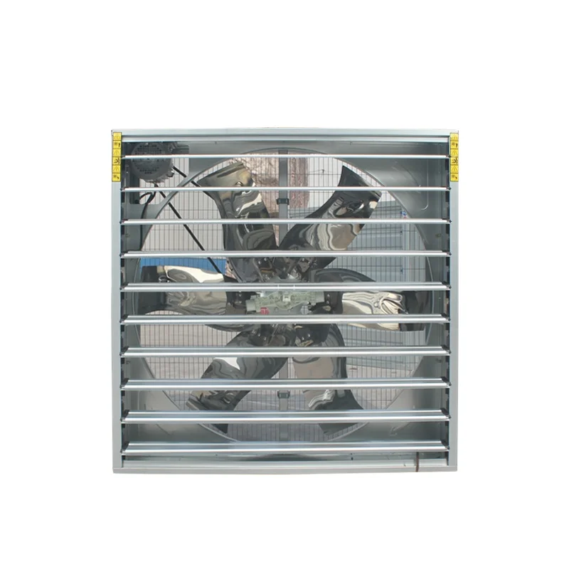 380v large stainless steel exhaust fan 56inch push-pull type ventilation cooling for poultry
