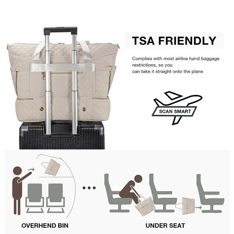 Travel outdoor Diaper Bag Organizer Tote Backpack Mummy Baby Set Baby care Diaper Tote Bag with insulated pockets