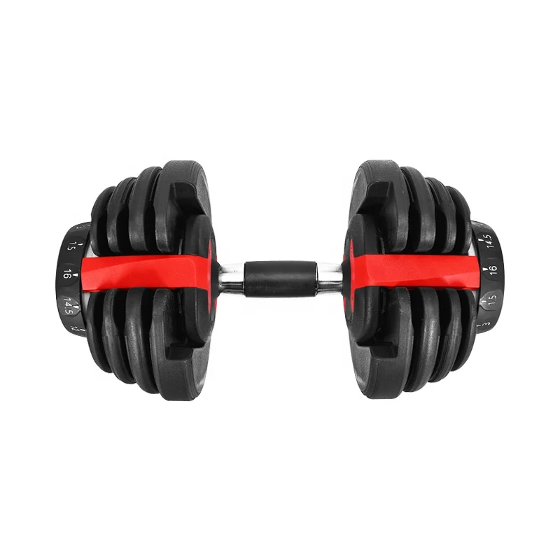 
Colyoo High Quality 16kg Adjustable Dumbbell Weight Lifting Professional Dumbbell Sets Indoor Set of Adjustable Dumbbells 