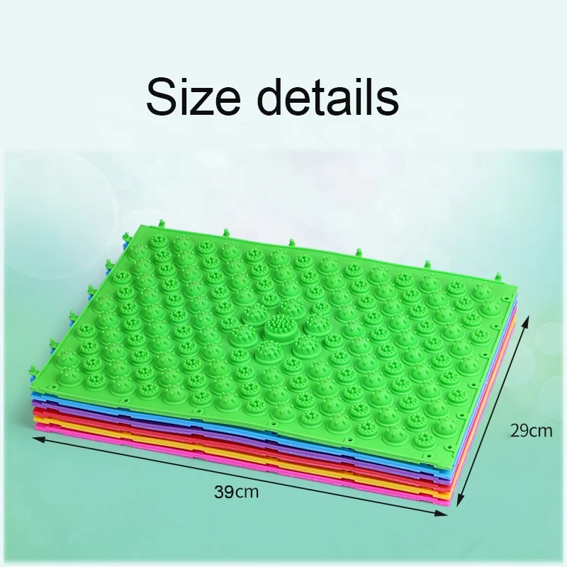 
Acupressure Mat Foot Massage Mat For Health Outdoor Games Tpe Mat 