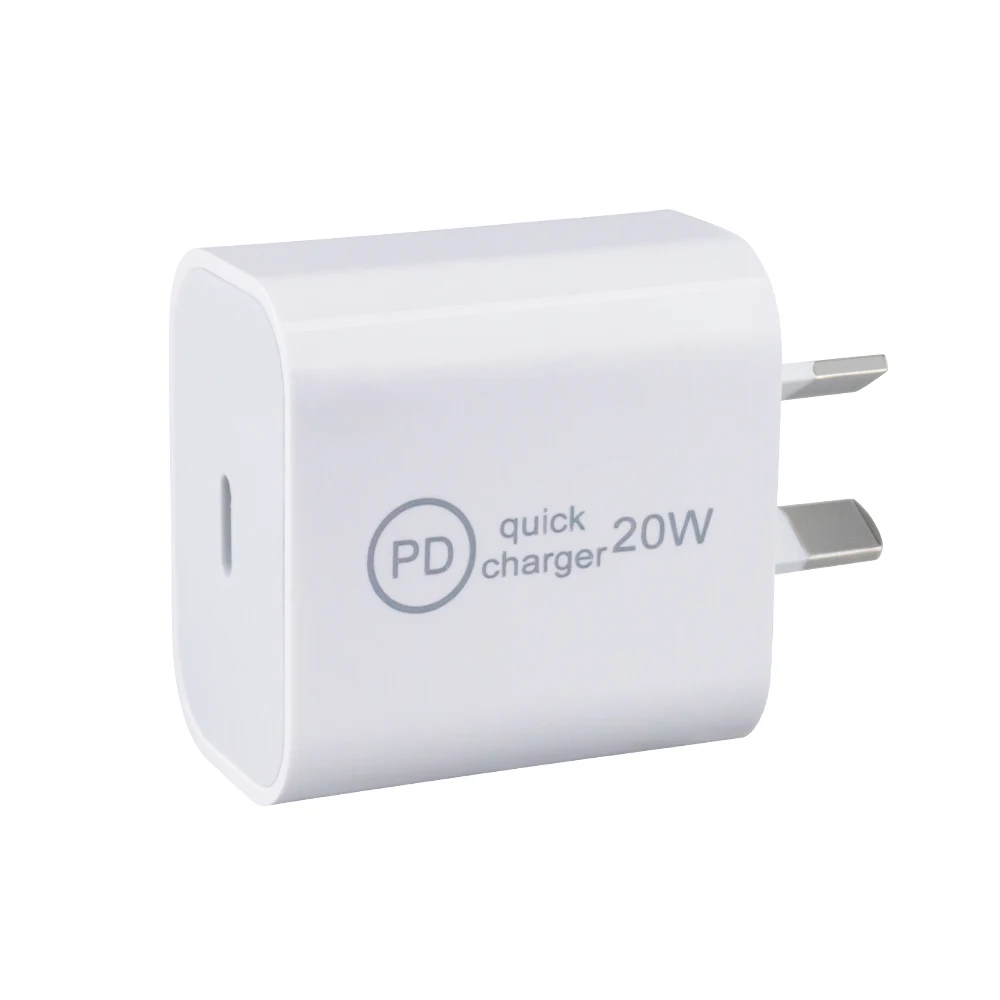 Wholesale 20W USB Type-C Wall Adapter Fast Charger PD Power Cube For iPhone 14 13 12 Pro iPad