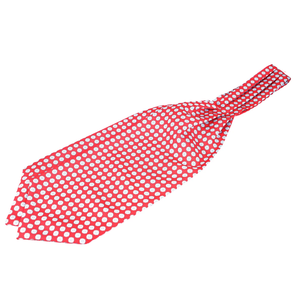 Custom Design Cravat Mens Silk Print Ascot Tie