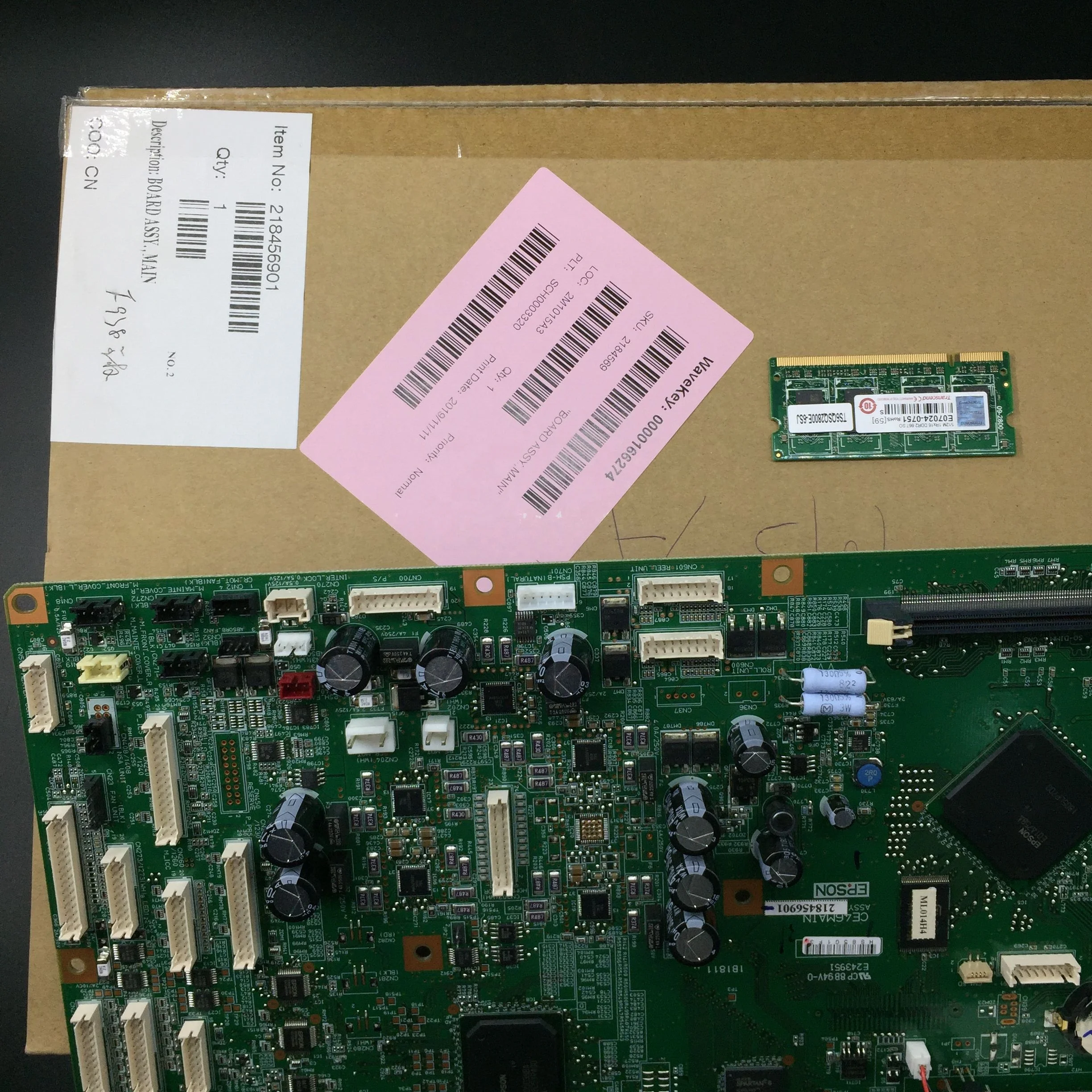 Original printer mainboard for Epson surecolor F9300 F9370 F9380 printer