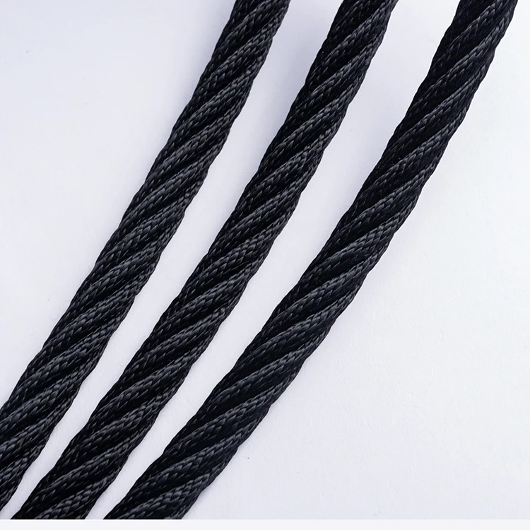 Kids playground exercise equipment 16mm PP rope with steel wire