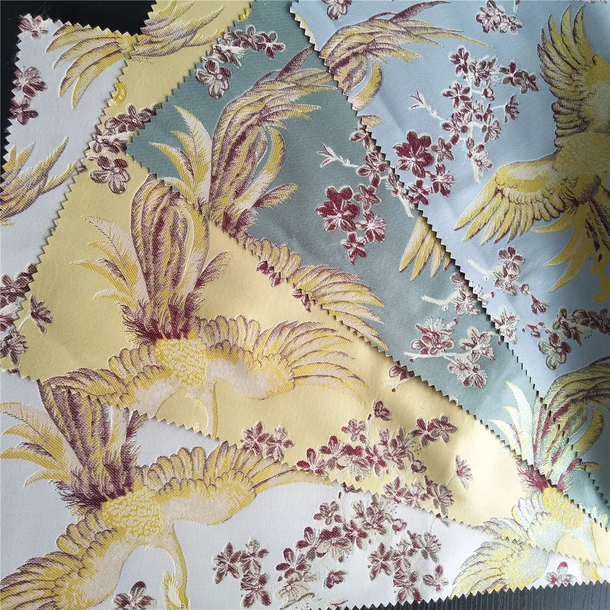 CHINESE CLASSIC DESIGN METALLIC BROCADE JACQUARD FABRIC FOR DRESS