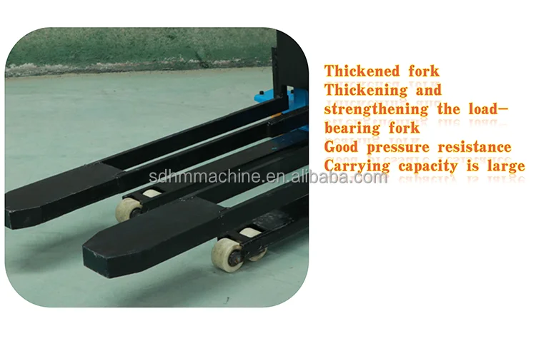 pallets electric stacker full electric self loading stacker 0.5ton 1ton capacity with lithium battery made in China