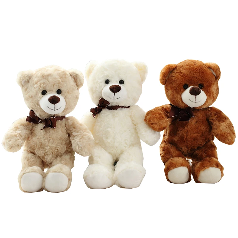 New Arrive Custom Logo Christmas Gifts Baby Soft Toys Teddy Bear Toy Anime Plush Toy 12' Teddy Bear With Clothes