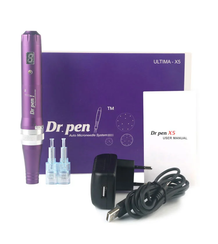 X5 Hot Dr.Pen X5 Professional Electric Painless Wireless Ultima X5 Microneedle MTS Needles Cartridges Dermapen