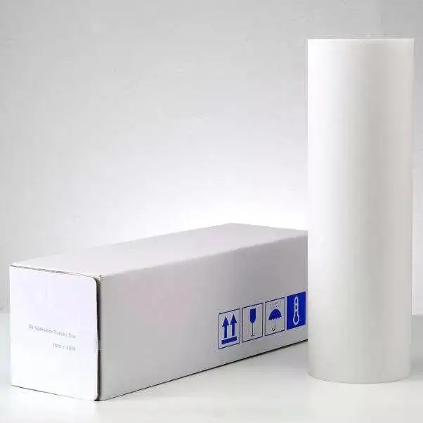 3D Sublimation Transfer Film Roll 42cm*40m for vacuum machine Shrink wrap PVC film