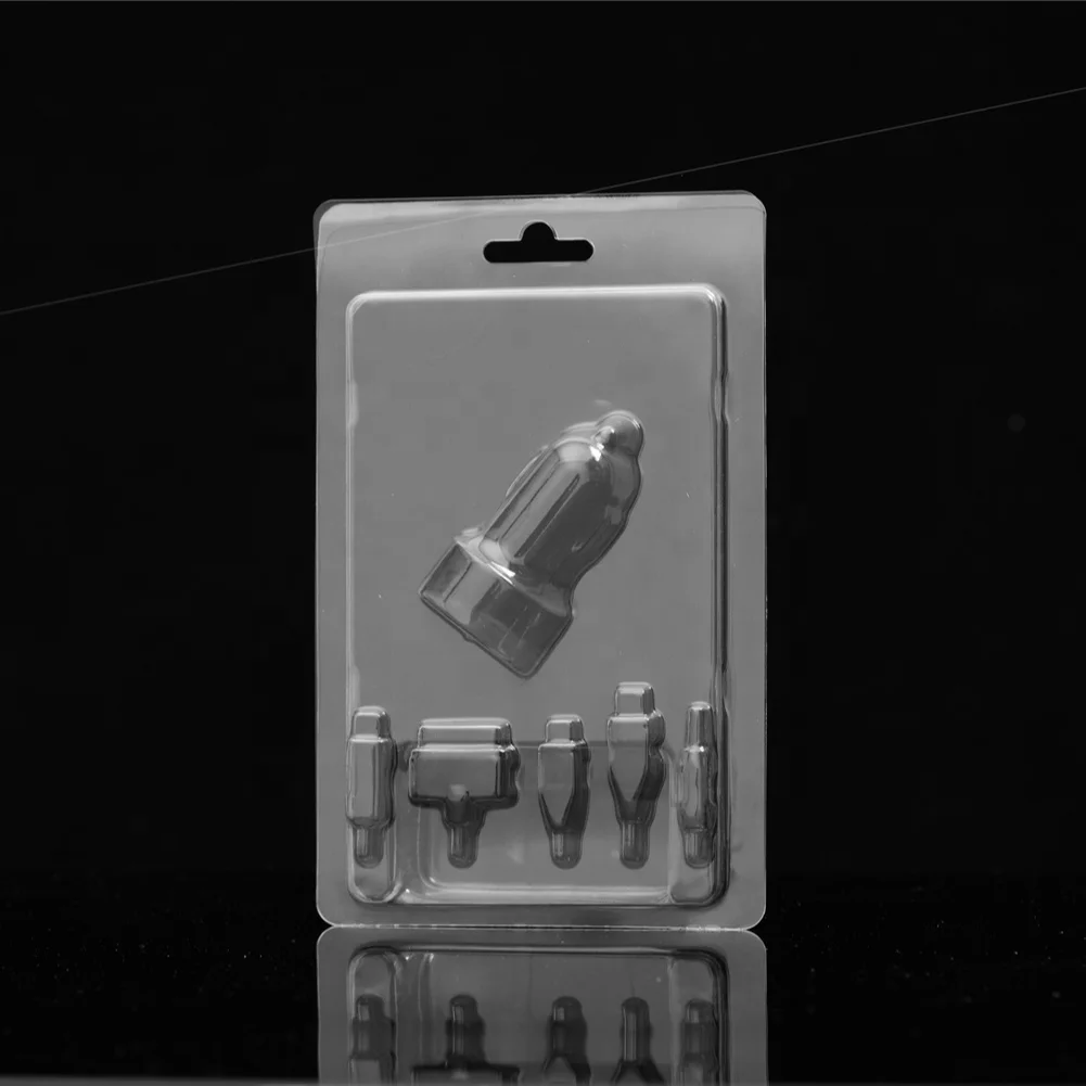 Factory Custom Clamshell Customized Vacuum Forming Plastic Packaging Clamshell Clear Blister Folded Packaging