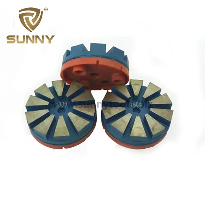 New arrivals diamond grind shoes concrete use 100mm diamond grinding block for industrial