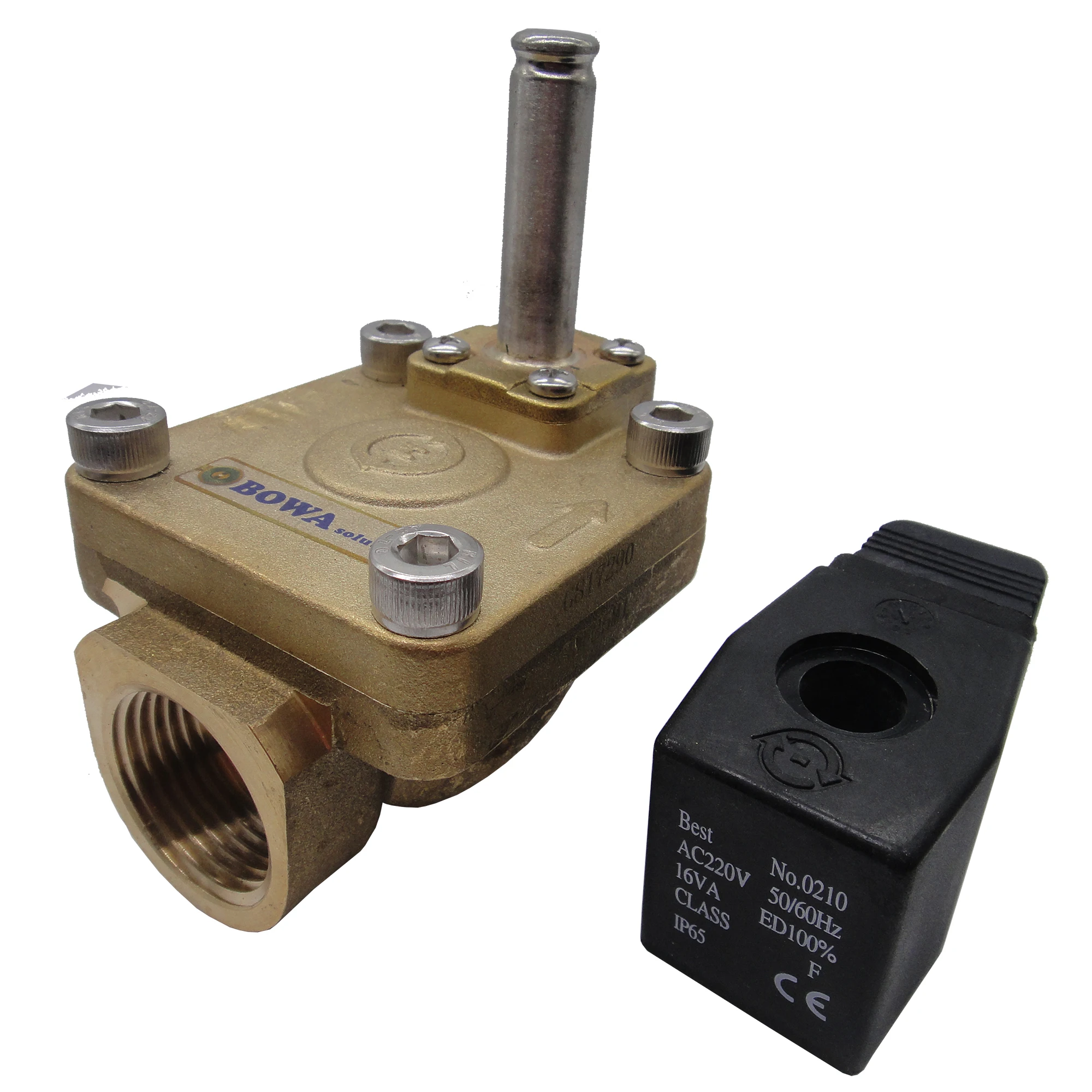 Электромагнитный клапан 20 бар, RC1 & NC с диапазоном-20 ~ 130 °C, используется в прачечном и химчистящем оборудовании, промышленное моющее оборудование