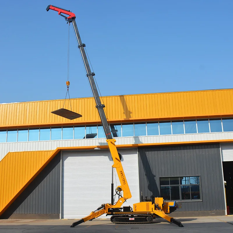 Crawler Hoist Factory Price Manufacturer Movable Portable Spider Crane for Sale