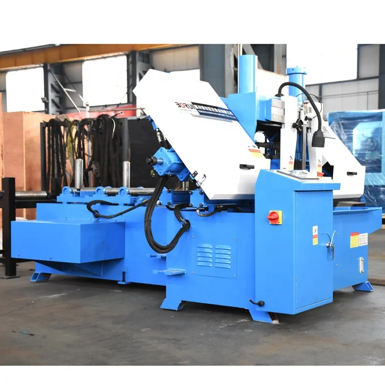 GHS4228 GHS4235 Auto Feed Horizontal CNC Band Saw Double Column CNC Band Saw Machine
