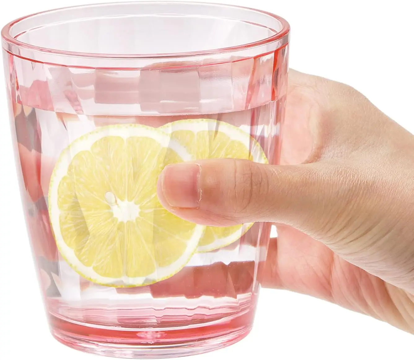 Wholesale Colored Unbreakable Premium Drink Glasses Acrylic PC Plastic Tumbler Glass Drinking Cups