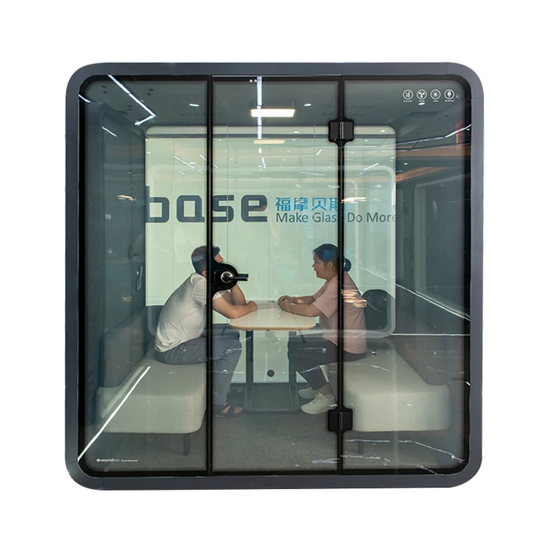 Oem Office Private Meeting Pods Movable Soundproof Telephone Booth