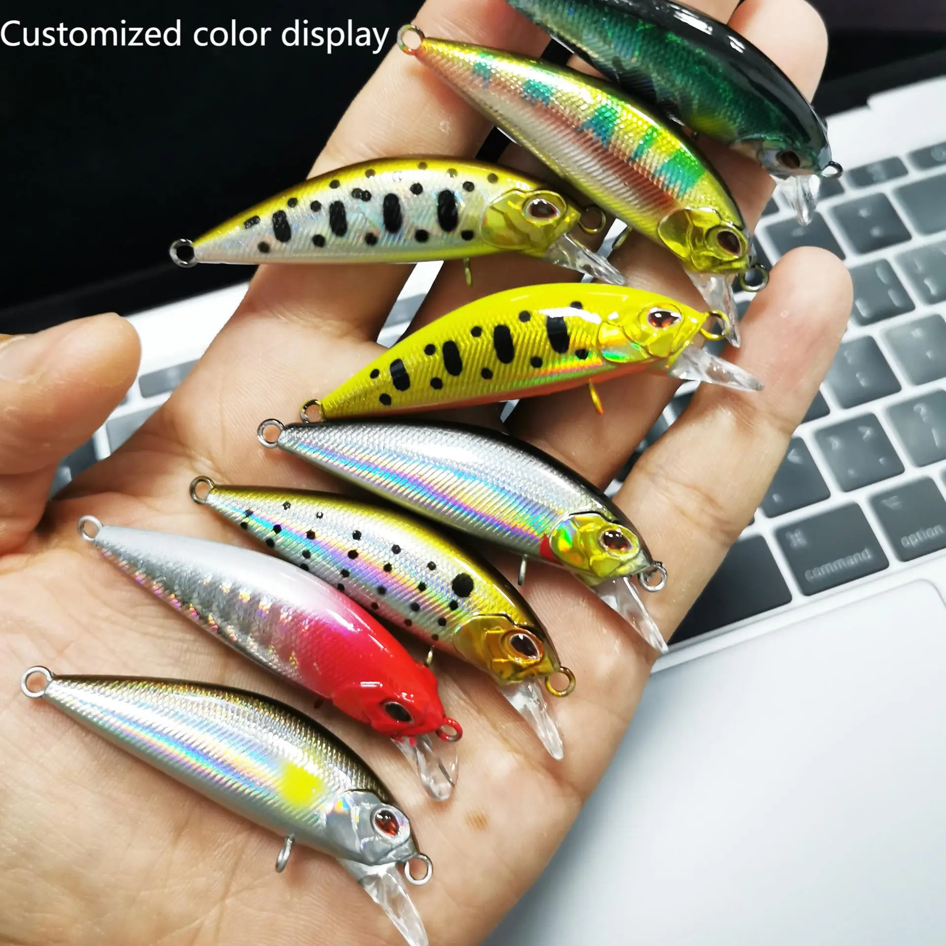 NEW OEM Unpainted Blanks Bait 5g 6cm Wobblers Minnow Sinking Rattles Special Weight Inside DIY Fishing Lures