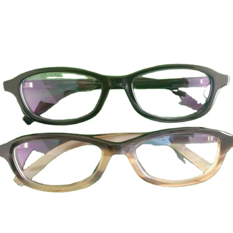 Buffalo Horn Eyeglass Frame Nearsighted/Hyperopia Glasses/Plain spectacle/Myopia/Sunglasses
