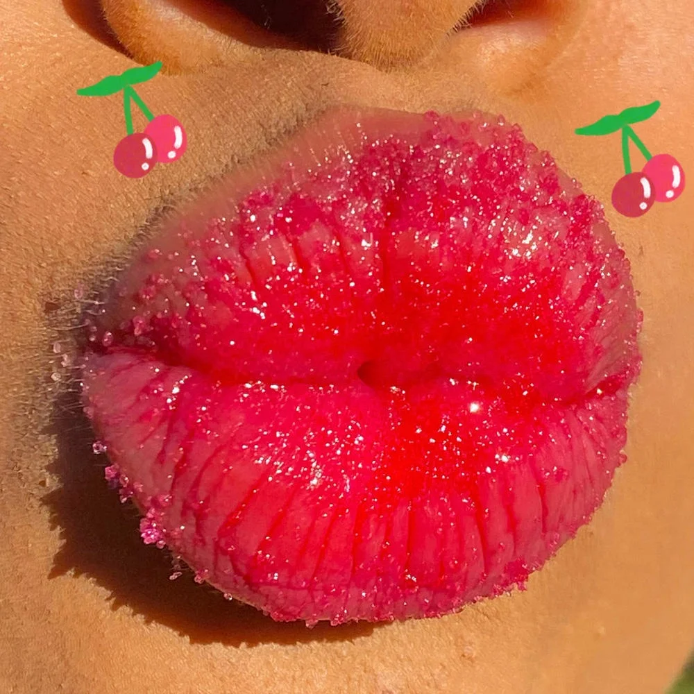 Fruit Vegan Custom Lip Scrub Private Logo High Exfoliating Lighten Lip Lines Moisturizing 2 in 1 Lip Mask