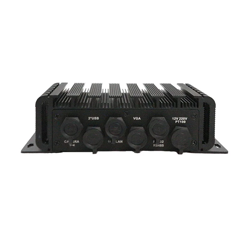 IP66 water/dust/shock proof industrial control computer embedded fanless computing  rugged mini box PC