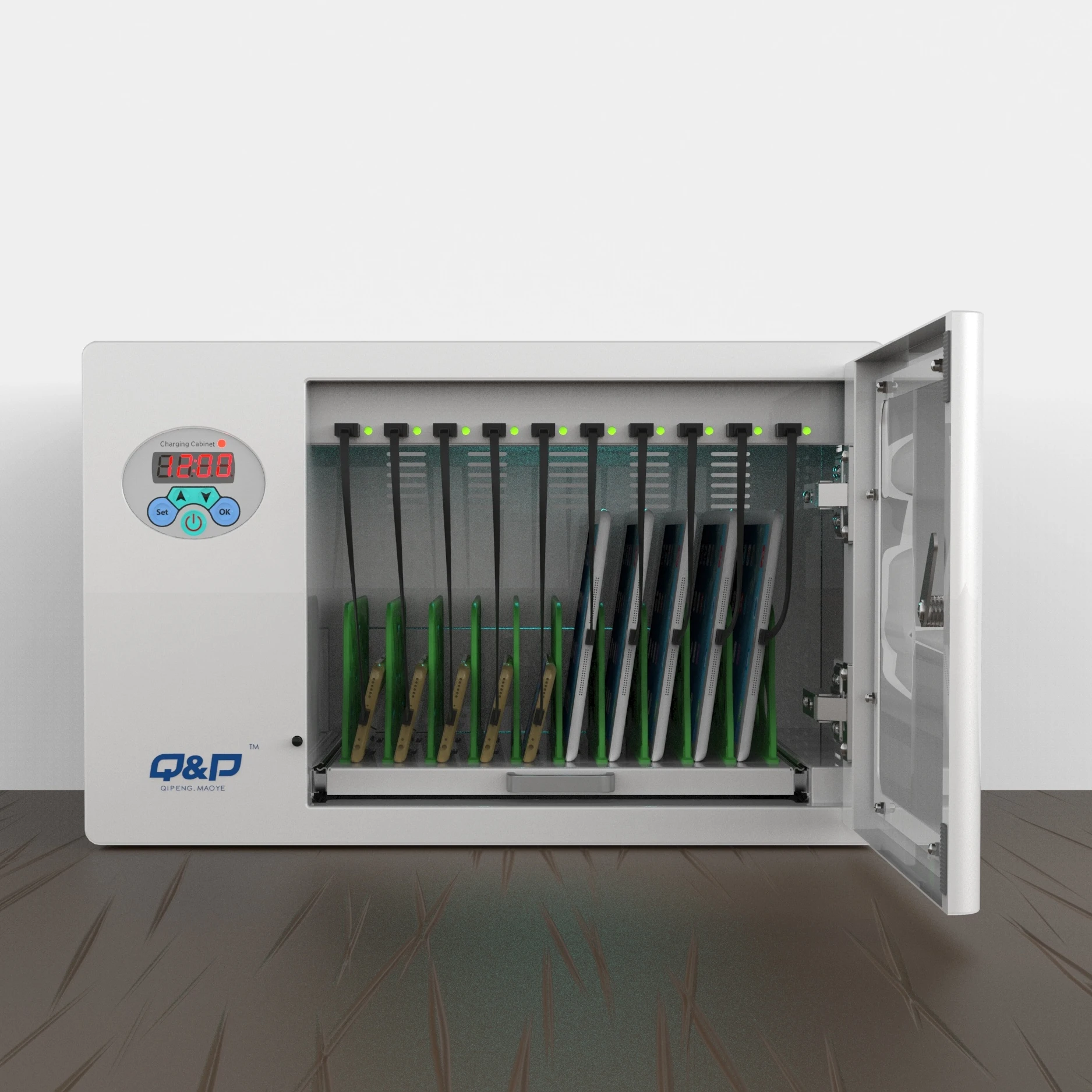 Мобильный зарядный шкаф для планшета