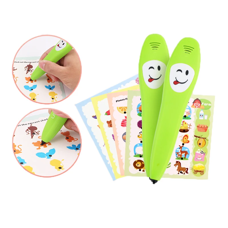 New design Preshool toys See and Say Electronic English Learning Book with Smart Logic Pen Early Educational Talking Book