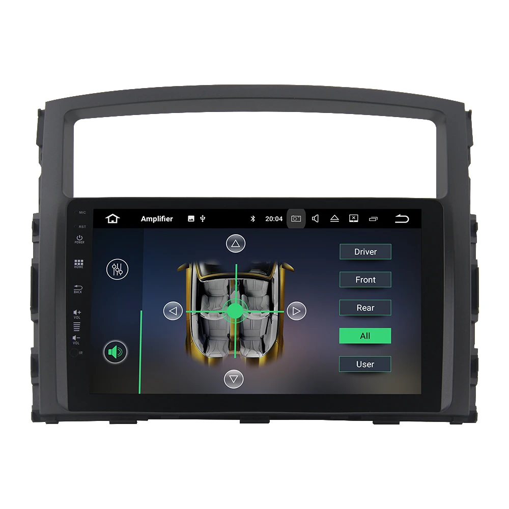 6+128G Car dvd For Mitsubishi Pajero 2016-2018 Android Car Multimedia Player GPS Navigation Headunit Auto Radio Stereo