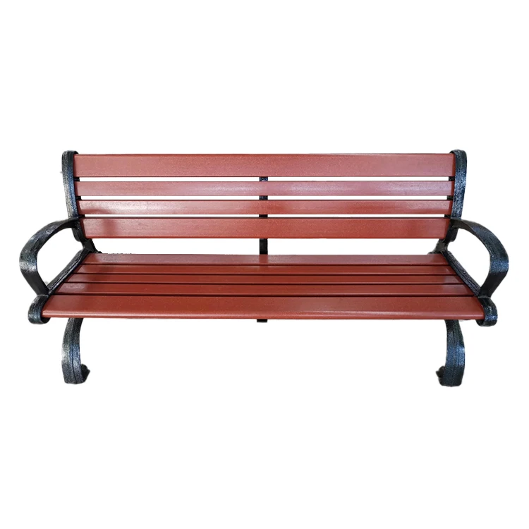 
New Design Higher WPC Eco-friendly Anti-UV Park Garden Bench Outdoor 
