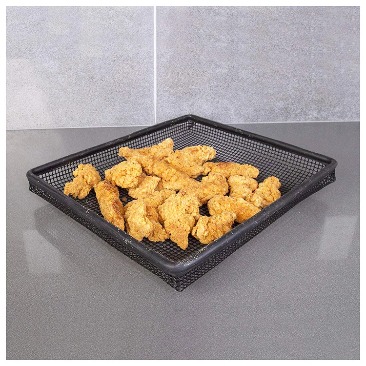 Custom size Environment-friendly Heat Resistant PTFE fiberglass Grill basket