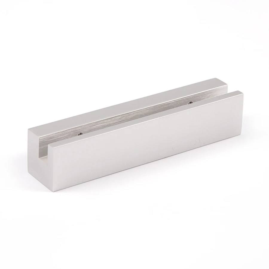 Aluminium Satin Edge Grip Sign Clamp XC16-ST-120
