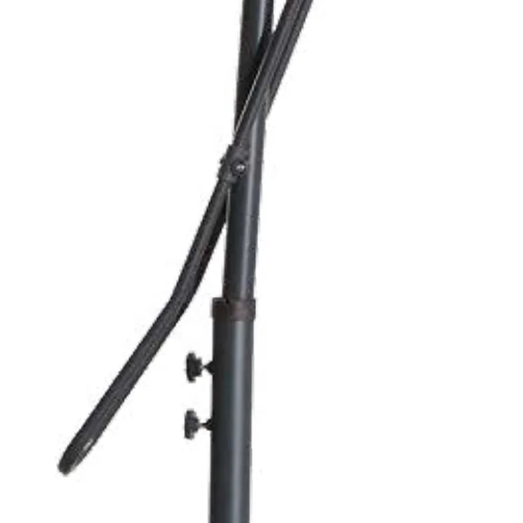 42mm steel wrench patio garden umbrella with steel cross base