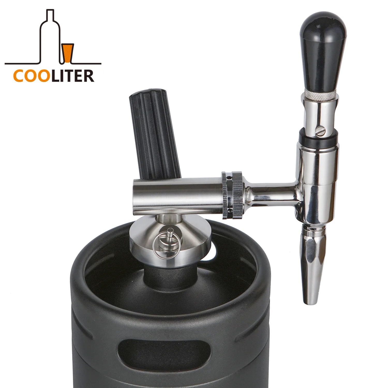 Прямая Заводская поставка лидер продаж популярная новая Кофеварка из нержавеющей стали nitro 8g unthread 2l 64oz