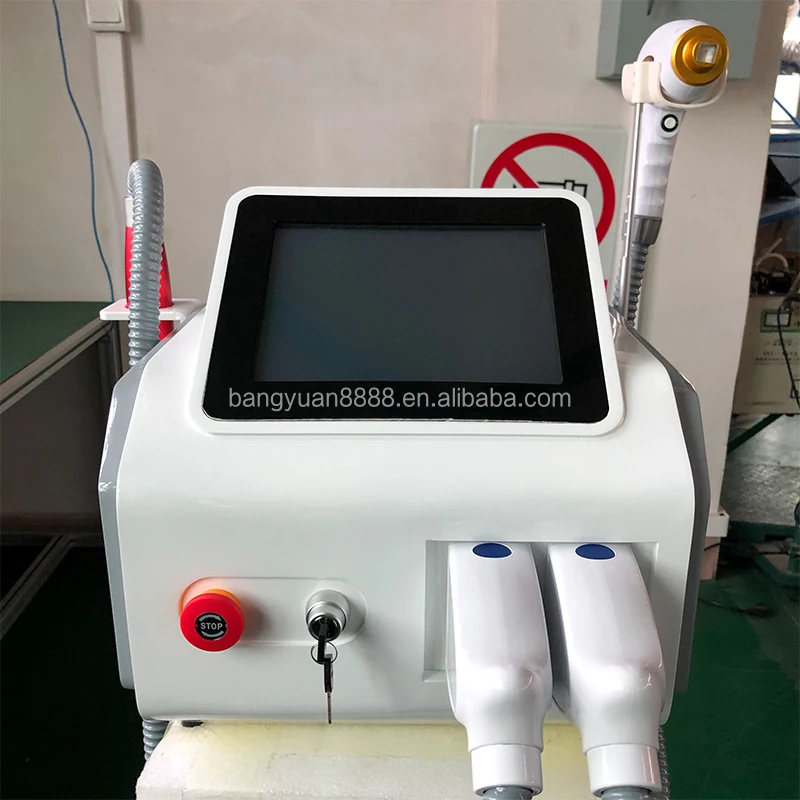 NEW 2in1 Pico Laser Diode 532 1320 808 1064 NM Diode Laser Hair Removal Machine Picosecond Laser Remove Freckles