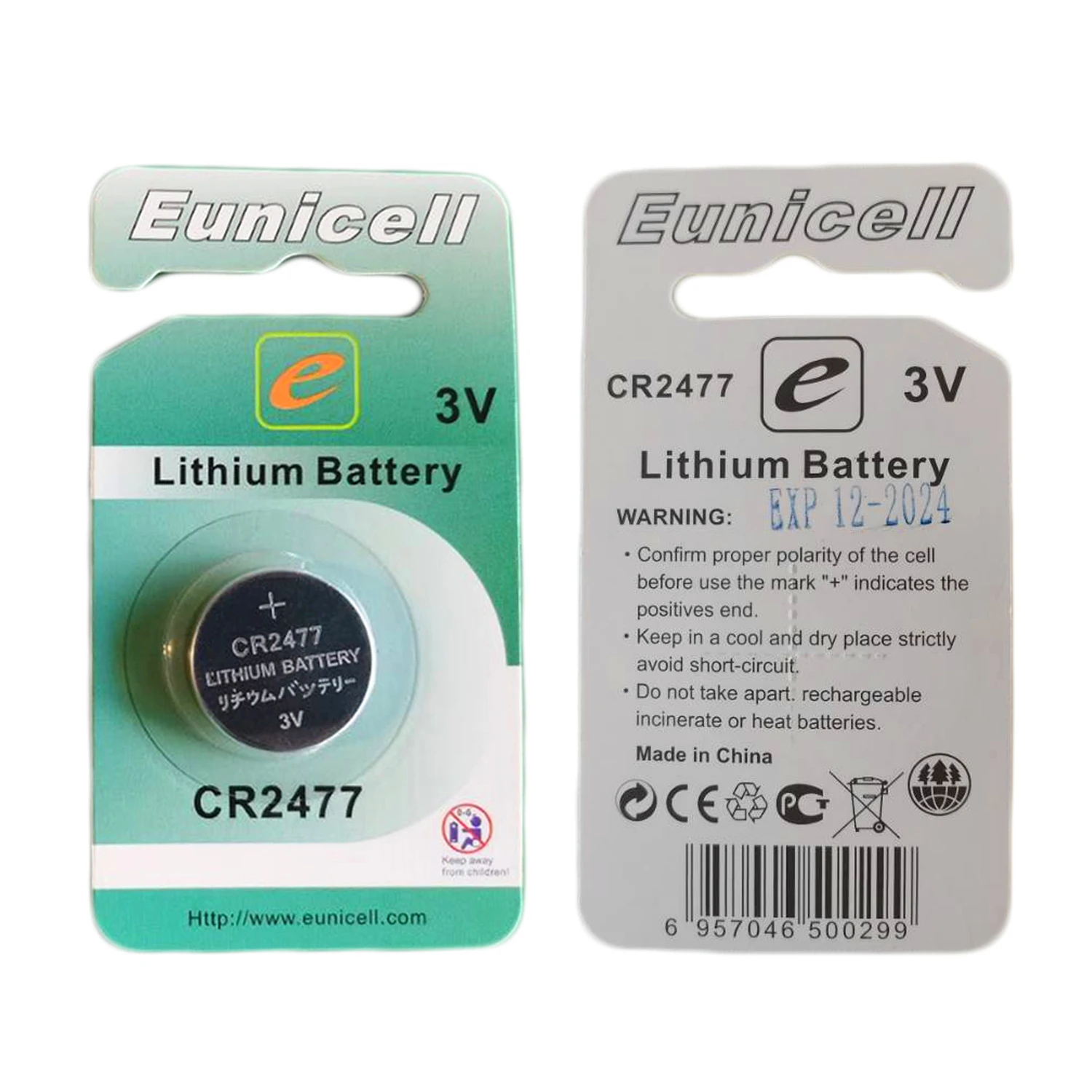 Top Capacity CR2477 CR2477t 3V Lithium Battery For Beacon