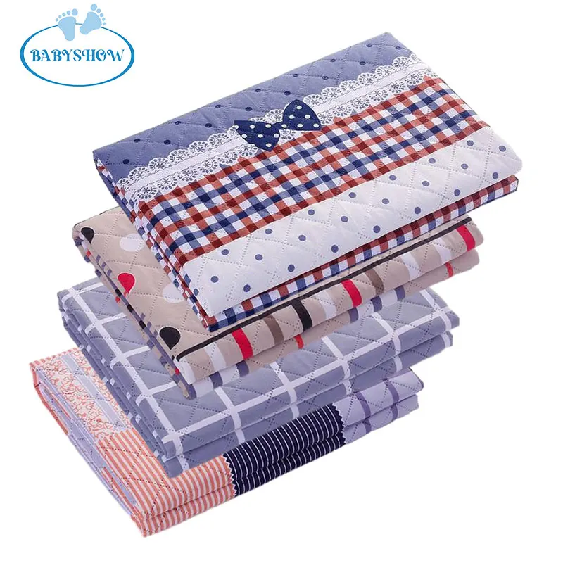 Babyshow Adult Reusable Changing Mat Waterproof Leak-guard Blanket for Old People Factory Wholesale Printed Washable Pads