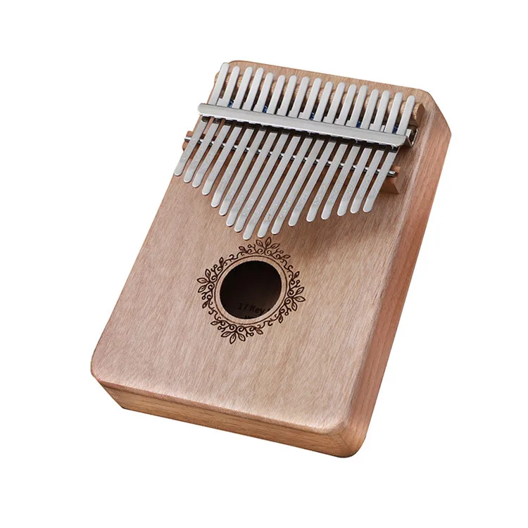 17 клавиш твердое красное дерево Kalimba Mbira большой палец