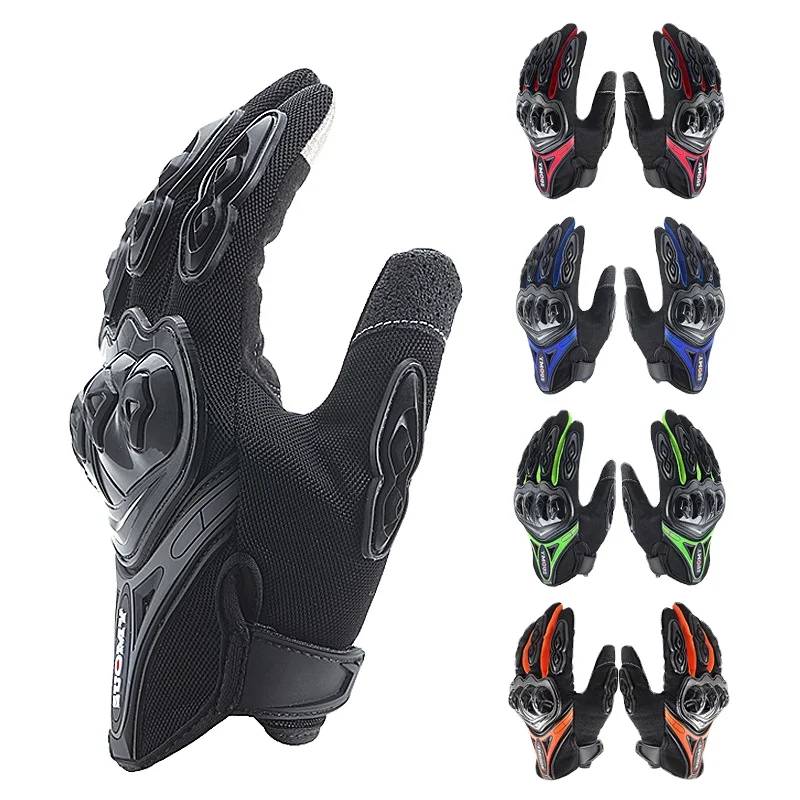Manufacturer Wholesale Motorcycle all refers to summer gloves touch screen riding motorcycle rider anti-fall off-road gloves