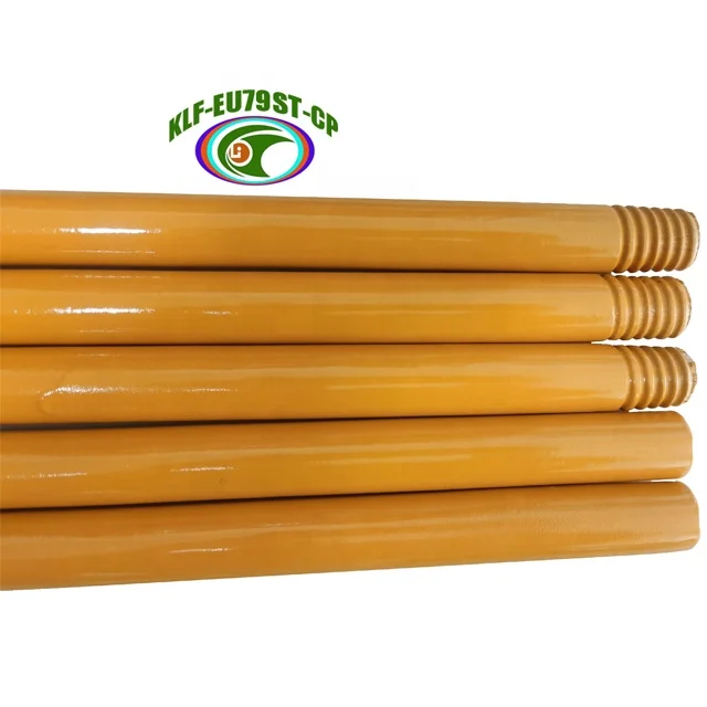 Lacquer covered wooden broom mop brush dustpan stick handle 120cm by 2.2cm length 60cm to 150cm diameter 2.2cm to 2.5cm