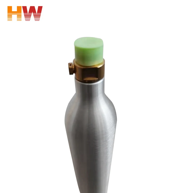 Пустой газовый баллон Hw высокого давления 0,25 л 0,35 л 0,45 л 0,6l 50 Па CO2 O2 азота