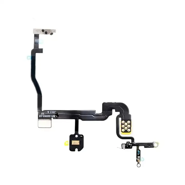 Wholesale 100% Tested Mobile Phone Repair Parts Power On Off Button Flex Cable Original Power Flex Cable for iPhone 11 Pro Max