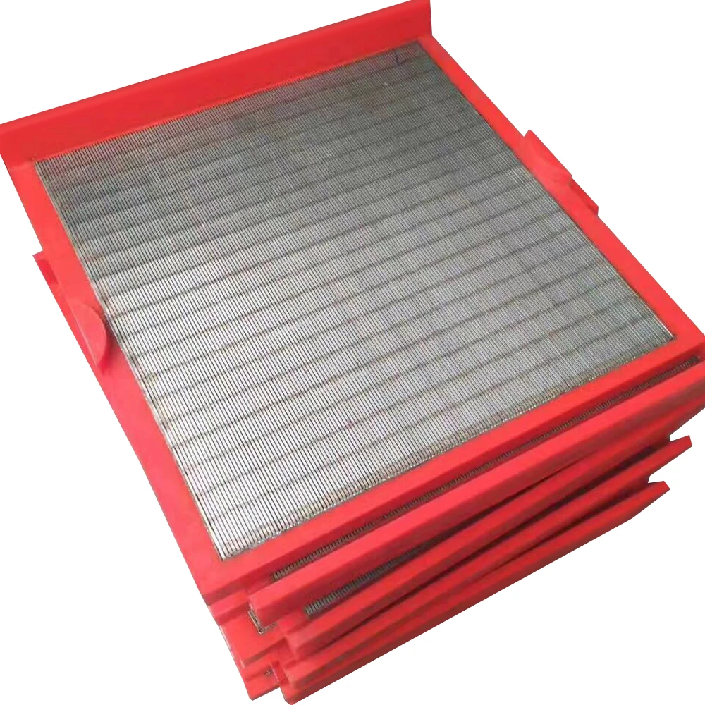 Poly urethane PU  rimmed perforated crusher metal plate sieve stainless steel perforated sieve plate