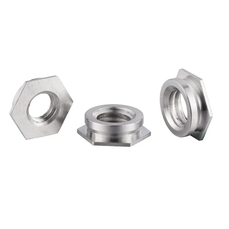self-clinching flush nuts for sheet metal