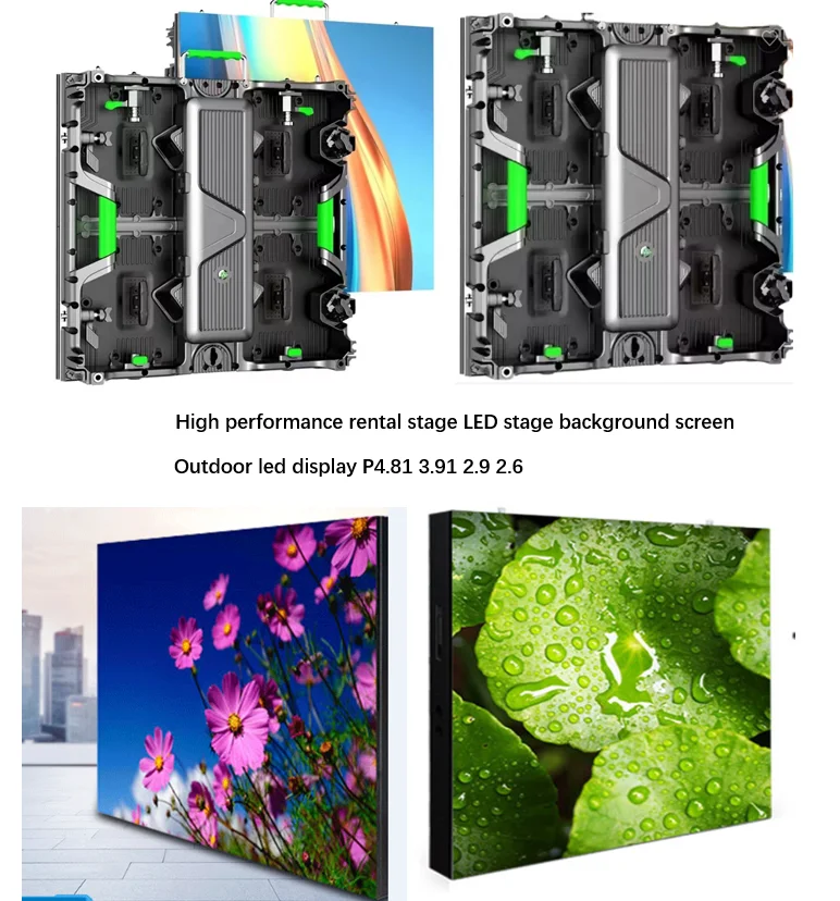 Billboard outdoor 3D LED display 90-degree building corner wall-mounted advertising screen signs shopping